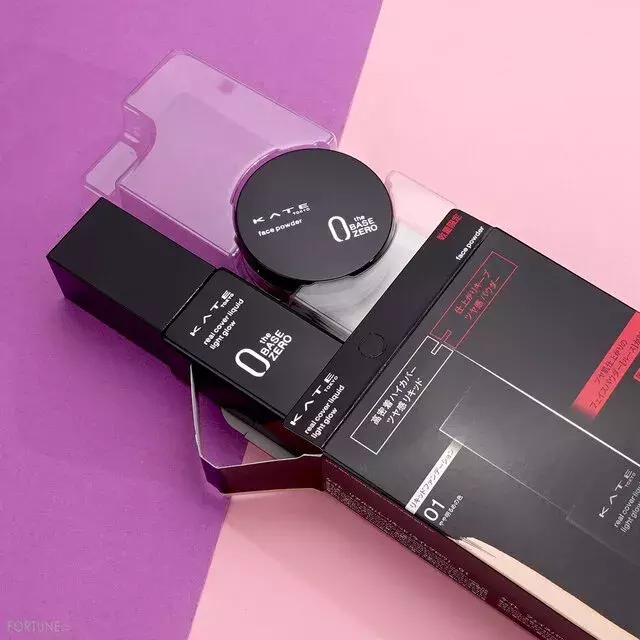 Kate ケイト 21秋新作 女性のイラストが飛び出す4色アイシャドウ トラップアイパレット 限定発売 ローリエプレス