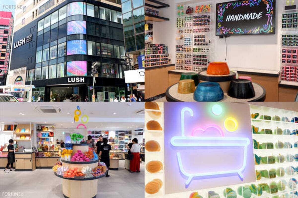 アジア最大規模 Lush ラッシュ 新宿店が6月1日 土 にオープン 600種以上の新宿限定商品も登場 ローリエプレス