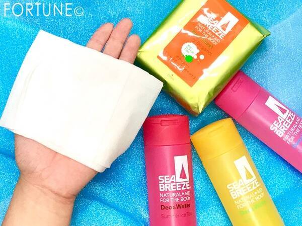 思いきり青春したいアセに シーブリーズ の デオ ウォーター A ボディシート に新感覚の香りミックスタイプが発売中 ローリエプレス