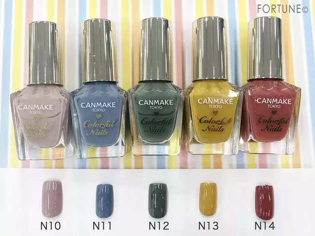 Canmake キャンメイク 18夏新作 カラフルネイルズの新色でセルフネイル 全色レビュー ローリエプレス