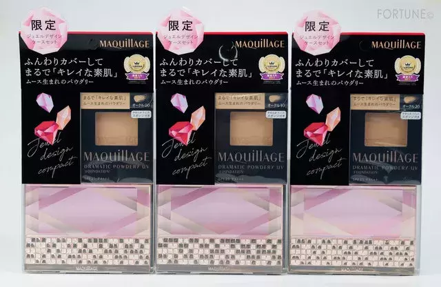 マキアージュ 限定ジュエルデザイン ドラマティックパウダリー Uv コンパクトケース 限定セット 4 が2 21 発売 ふんわりカバーでキレイな素肌に ローリエプレス