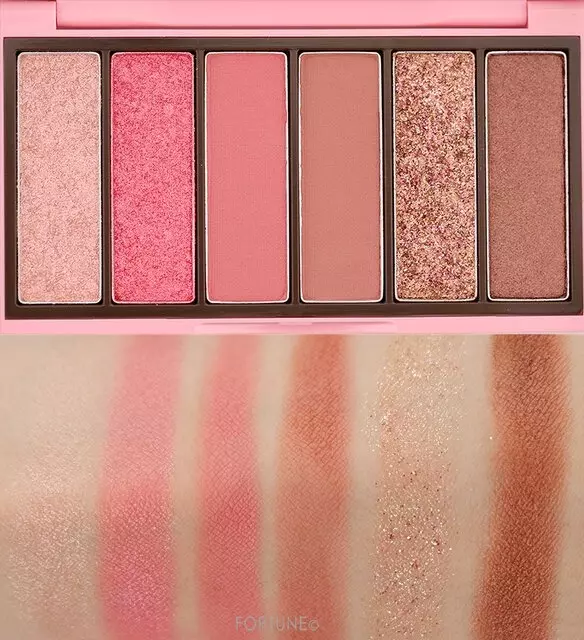 Etude エチュード 6 5 発売中 スウィートな発色の6色入りのアイシャドウパレット プレイカラーアイズミニ 4色を色比較 ローリエプレス