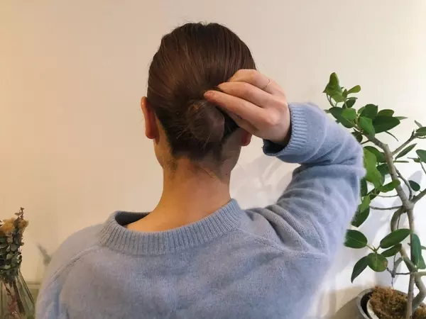 短めのボブでもok ゴムだけ たった1分で垢抜ける お団子アレンジ ローリエプレス