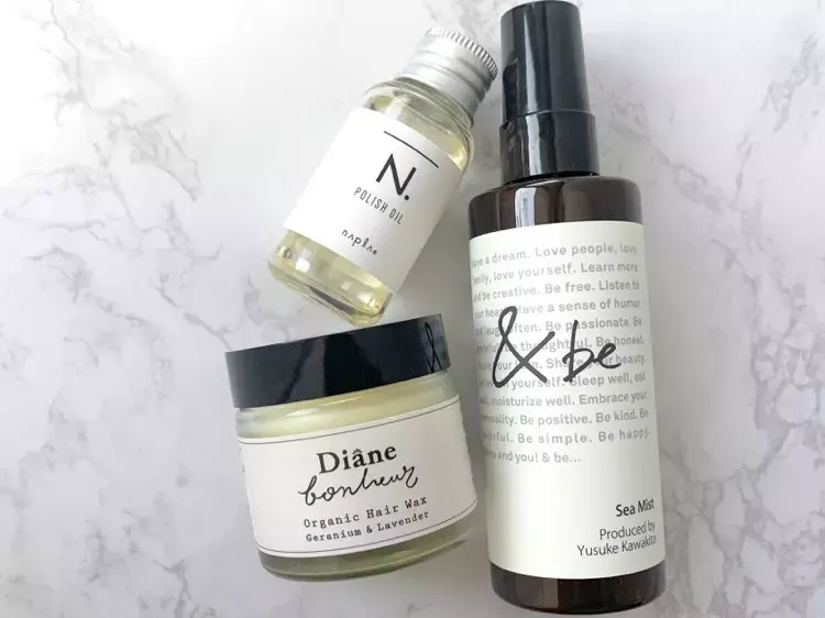 ドライな質感のシーミスト 濡れ髪オイル 束感こなれバームワックス 損なし購入リスト ローリエプレス