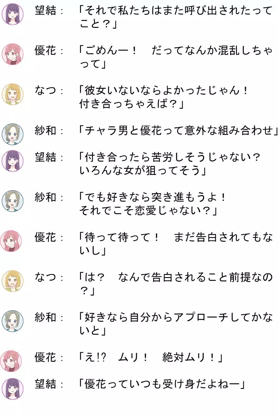 A型女子はチャラ男に翻弄される 彼女たちの恋愛事情vol 3 ローリエプレス