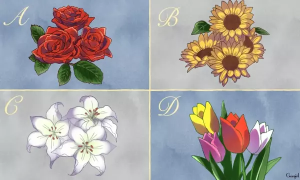 心理テスト 花束で診断 あなたが幸せな恋を手にする方法は ローリエプレス