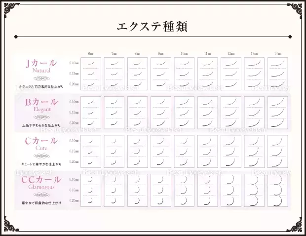 マツエク人気カールに注目 大人可愛いマツエクデザインの参考書 ローリエプレス