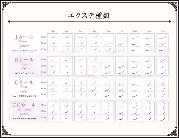 マツエク人気カールに注目 大人可愛いマツエクデザインの参考書 ローリエプレス