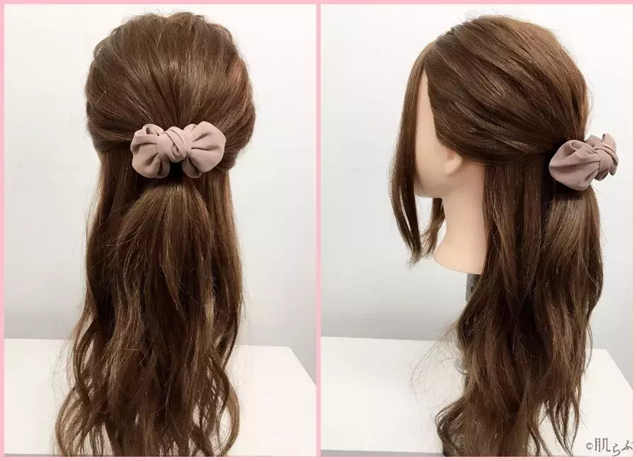 簡単可愛い ハーフアップのやり方大公開 女子力もアップ ローリエプレス
