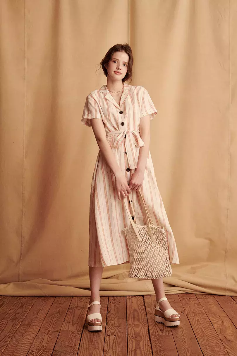 Heather新作 ナチュラル素材のワンピで夏を感じて ローリエプレス