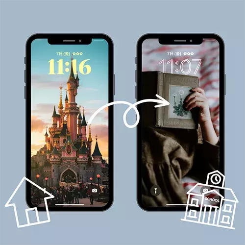 もっと私らしくロック画面を楽しむ方法を見つけちゃった 壁紙を自動で切り替えられる裏技があるの知ってる ローリエプレス