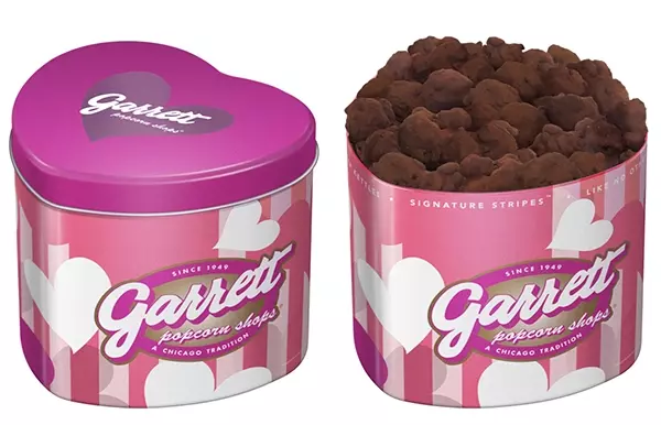 バレンタイン女子会にもぴったり ギャレットポップコーンにハート型デザイン缶 トリュフフレーバーが登場 ローリエプレス