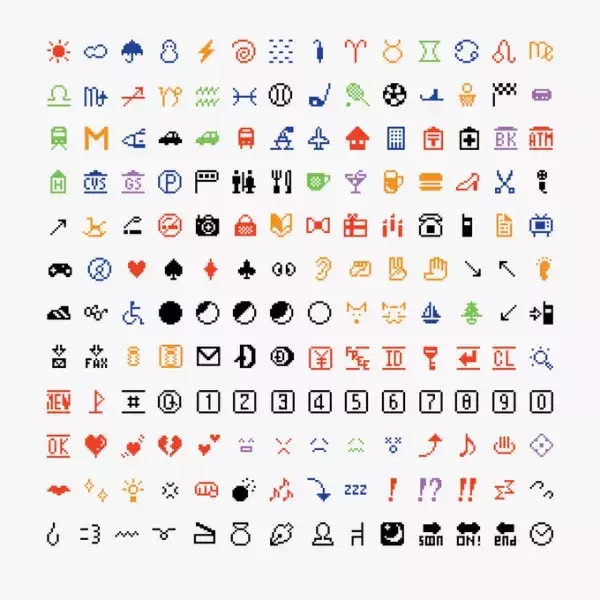 日本発の Emoji の原点はここにあった なつかしのあの絵文字を書籍化するプロジェクトがkickstarterにて開始 ローリエプレス