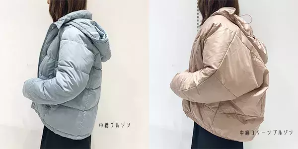 中綿ブルゾン ライトアウターも 冬のguアウターがシルエット カラバリともに過去最高レベルのかわいさです ローリエプレス