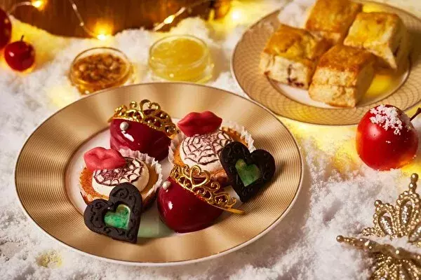 テイクアウトboxも充実 白雪姫 クリスマスの冬アフタヌーンティーが表参道 Vino Buono にお目見え ローリエプレス