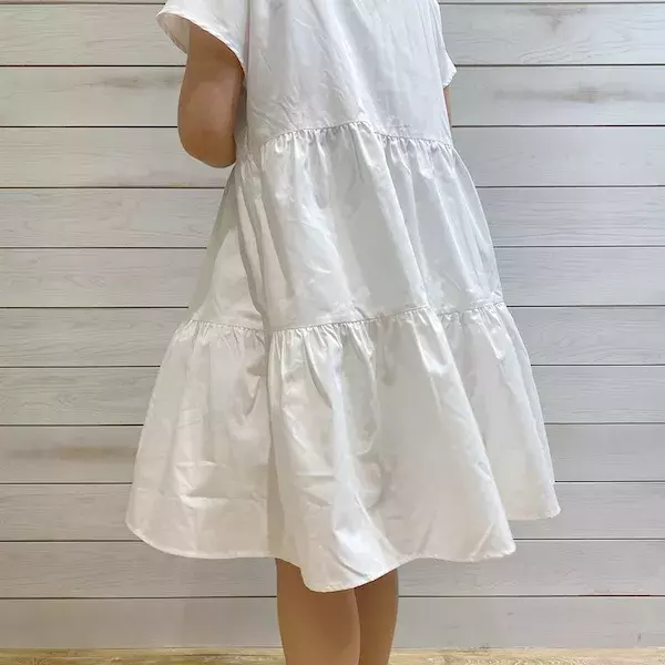 Guレポ 人気商品の半袖ver はもうチェック済み ティアードミニシャツワンピース は即買い待ったなし ローリエプレス