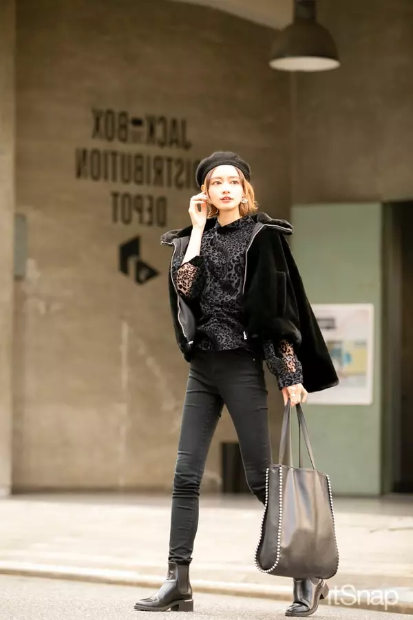 今年の冬もやっぱりzara 海外モデル風オールブラックが羨望の的 名古屋 ローリエプレス
