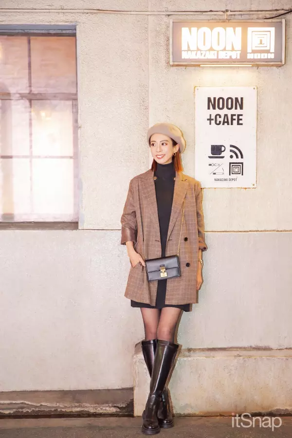 ガールズマインドのある チェック柄ジャケットの ブリティッシュスタイルにぞっこん ローリエプレス