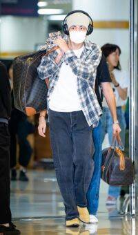 【BTS私服】V＆JUNGKOOK ”お洒落すぎる” 夏の空港ファッション