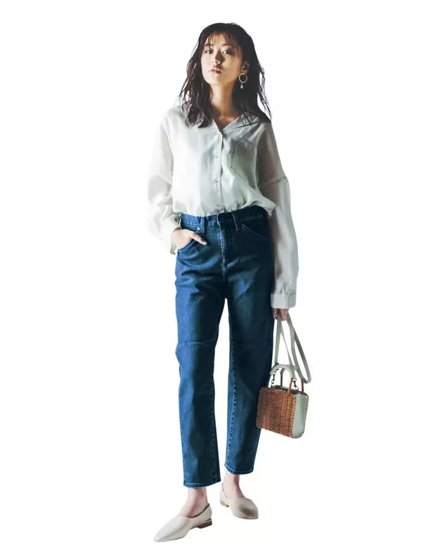 ユニクロ 実は太って見えない メンズデニムコーデ3選 ローリエプレス