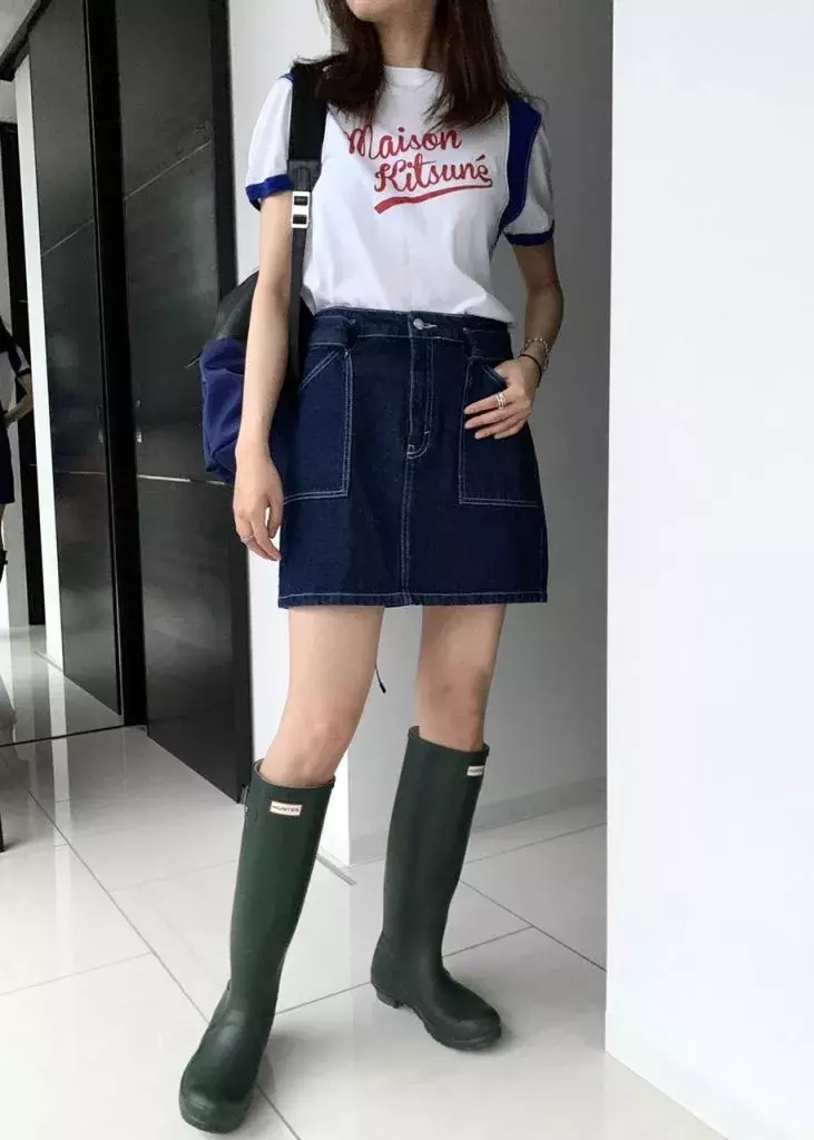 雨の日も気分が上がる ダサく見えないレインブーツ発見 コーデ写真付き ローリエプレス