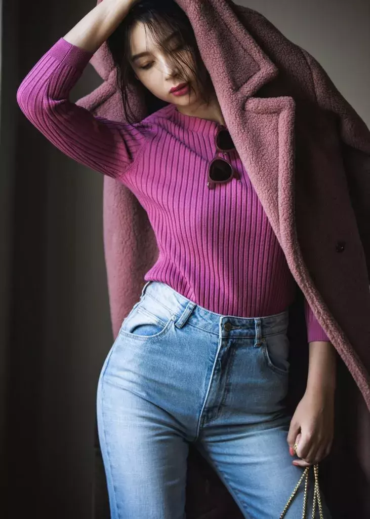 ピンクニットでもぶりっこにならない秋のハンサムコーデ3選 ローリエプレス