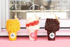 【大阪カフェ】花束ソフトが食べられる♡ソフトクリーム研究所