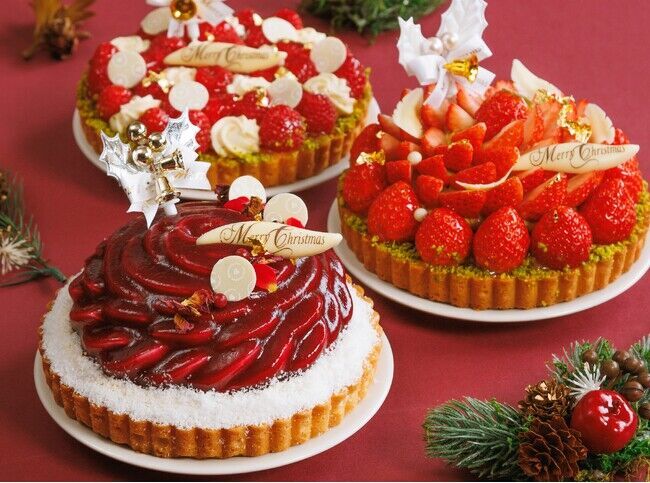 《2023 クリスマス》毎年完売御礼！ 「SALON BAKE & TEA」の聖夜を華やかに彩る新作クリスマスケーキが11月2日より予約販売開始！の1枚目の画像
