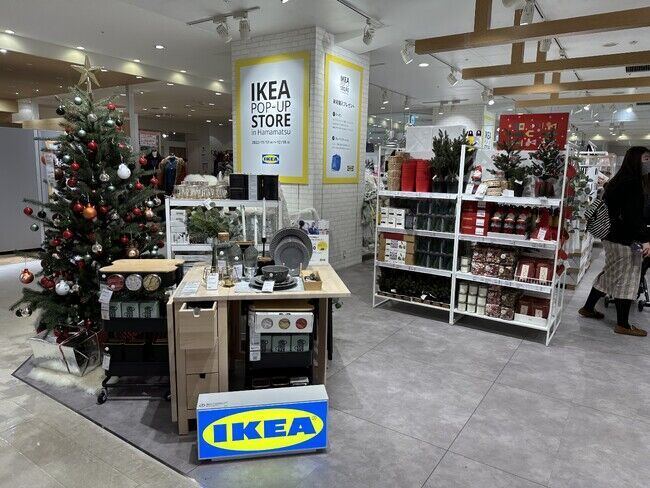 昨年11月12月開催の「IKEAポップアップストア in 浜松」