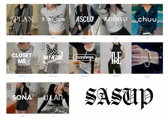 最新鋭の韓国発ファッションブランドが集結 モダンユニーク がコンセプトのオンラインセレクトショップ Sasup サースプ がオープン ローリエプレス