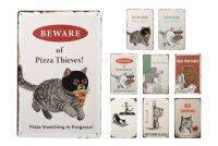 【レトロアンティークな魅力】雑貨ブランド「Jubilee」お茶目な猫デザインのブリキ看板 9種類の新デザインが登場