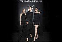 【YSL BEAUTY】山田優、emma、ミチが、新リップ「YSL LOVESHINE」のパリでのグローバル イベントに来場。
