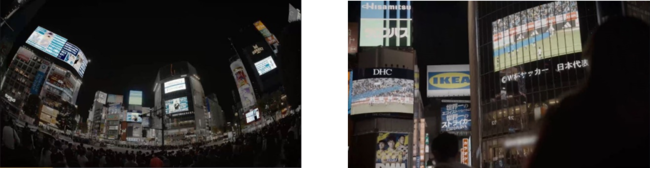 SAMURAI BLUE（サッカー日本代表）が渋谷スクランブル交差点をジャックの3枚目の画像