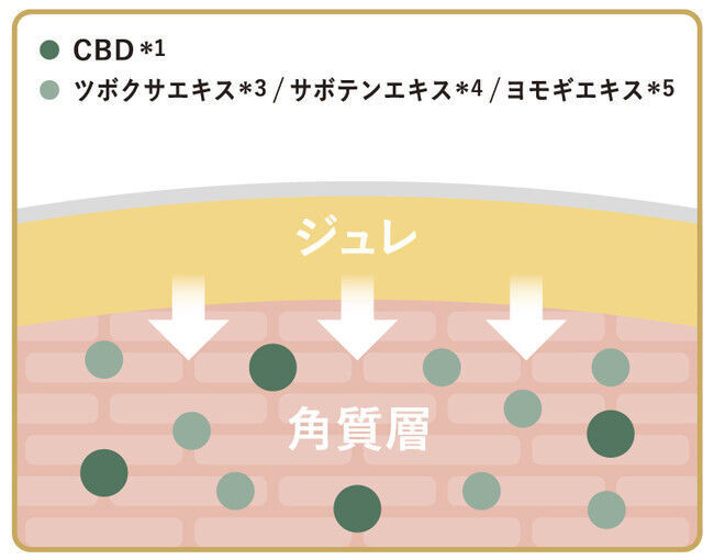 潤い巡り、もっちり肌に！「ボタニカルエステ」より、貯水型CBD原液配合の濃密ジュレマスク新登場。の3枚目の画像