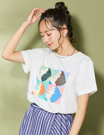 SNSでの公募から始まった特別企画！４人のイラストレーターとのコラボプリントＴシャツ、『SMILE LAND（スマイルランド）』で販売開始！の2枚目の画像