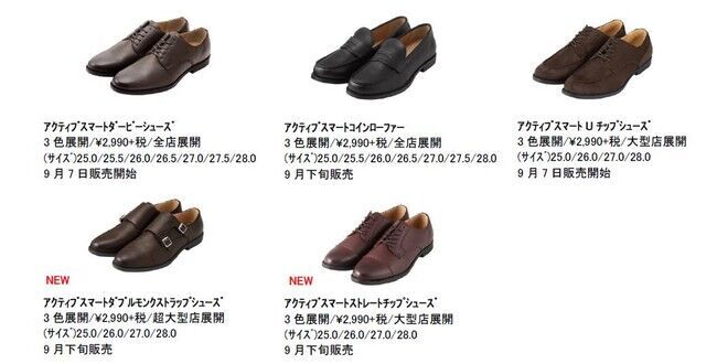 お客様の声を元に進化を続ける2020年秋のGU SHOES LABの2枚目の画像