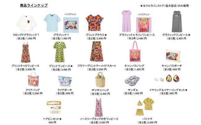 テーマは『Follow your own star.』蜷川実花氏ディレクションブランド「M / mika ninagawa」と初のコラボレーションコレクションの2枚目の画像