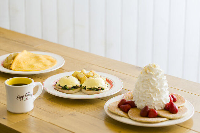 Eggs ’n Thingsから秋ならではの食材を使ったメニューが登場！「濃厚スイートポテトパンケーキ」「4種キノコのグラタンサンド」9月24日（木）～10月15日（木）までの期間限定販売！の7枚目の画像