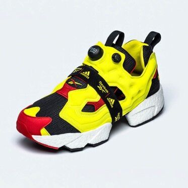 昨年大きな話題を呼んだリーボックとアディダスのレガシーを融合した「INSTAPUMP FURY BOOST(TM)」よりインスタポンプフューリー歴代人気カラー「TRICOLOR」が登場の3枚目の画像