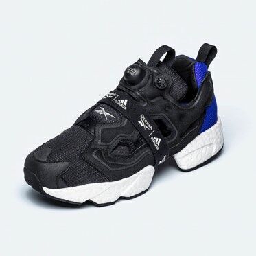 昨年大きな話題を呼んだリーボックとアディダスのレガシーを融合した「INSTAPUMP FURY BOOST(TM)」よりインスタポンプフューリー歴代人気カラー「TRICOLOR」が登場の4枚目の画像