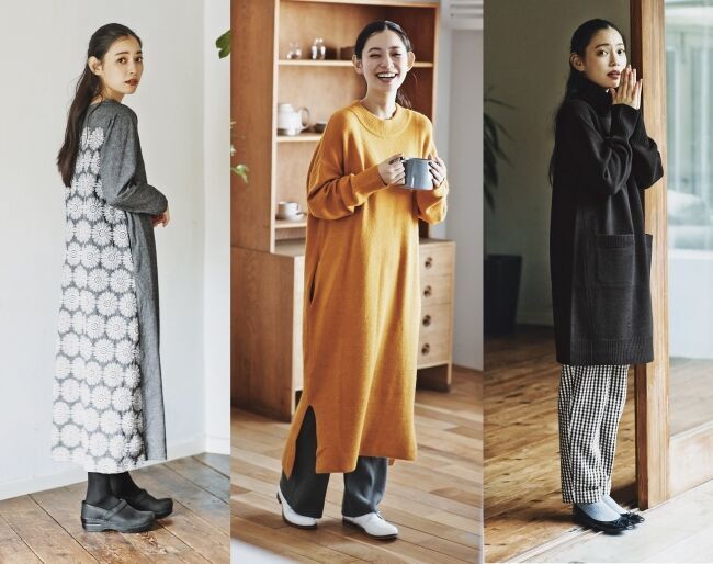 “丁寧で静かな暮らし”に似合う服を提案するフェリシモのファッションブランド「and myera［アンドマイラ］」が2019-2020年冬の新作を発表の1枚目の画像