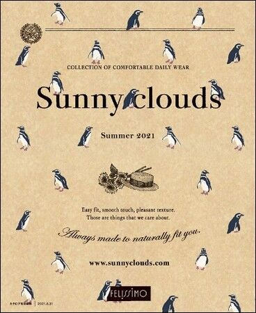 「Sunny clouds［サニークラウズ］」がSummer2021新作ファッションアイテムを発表、ウェブ販売を開始の12枚目の画像