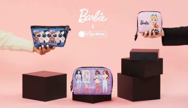 歴代バービーモチーフのスペシャルアイテムが登場！Barbie（バービー） × LeSportsac（レスポートサック）コラボレーションアイテム全23型 発売の1枚目の画像