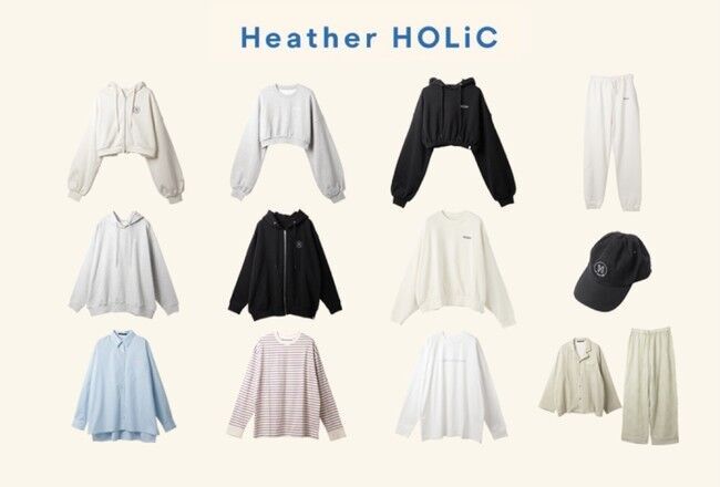 韓国中毒な女の子に向けた大人気「Heather HOLiC」第5弾！初のユニセックスアイテムが誕生の2枚目の画像