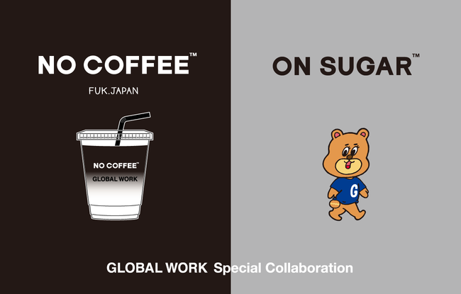 GLOBAL WORKが、大好評の「NO COFFEE」とのコラボアイテム第５弾を発表！の1枚目の画像