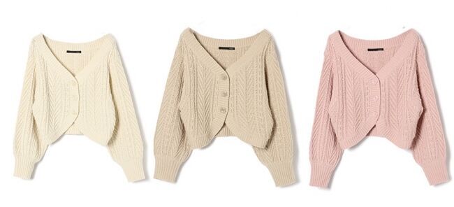 Heather（ヘザー）から昨年大人気だった“YUMMYKNIT”が今年も登場！アイスクリームのフレーバーをイメージした“YUMMY＝美味しそう”なカラーラインアップで10月4日(金)に発売！の4枚目の画像