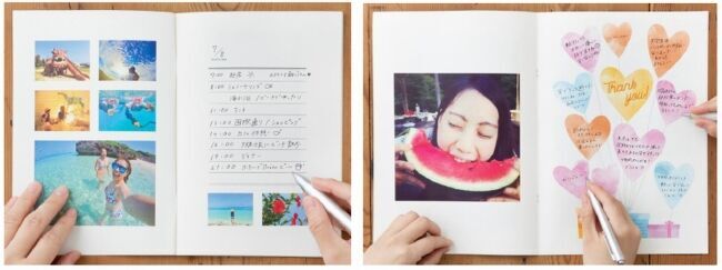 フォトブック「PhotoZINE」シリーズの楽しみ方がさらに広がる！お気に入りの写真で手帳や日記帳が作成できる新サービスをスタートの1枚目の画像