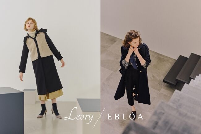 Leory x EBLÓA（レオリーエブロア)、2019秋冬コレクションを発表の1枚目の画像