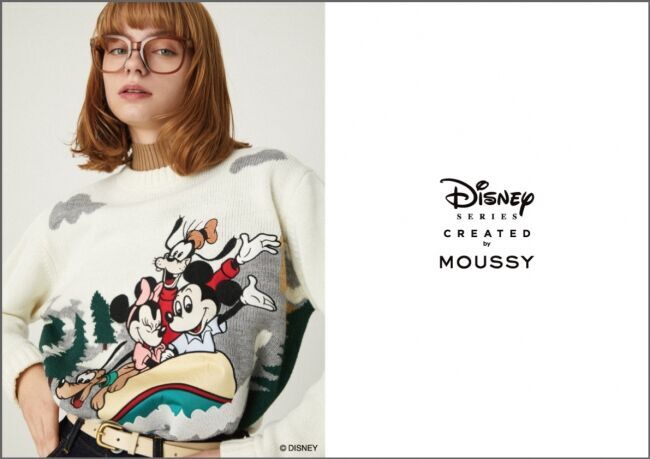 MOUSSY（マウジー）スペシャルコレクション「Disney SERIES CREATED by MOUSSY」2019 WINTER COLLECTION発売の1枚目の画像