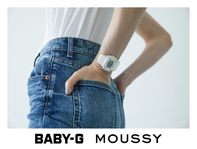 MOUSSY（マウジー）とBABY-G（ベイビージー）のスペシャルなコラボレーションモデルが誕生！の1枚目の画像